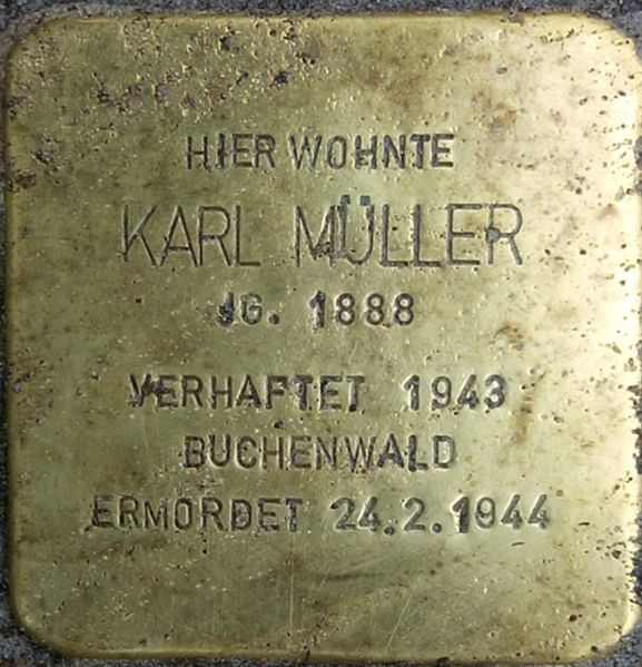 Stolpersteine An der Alten Schmiede #2