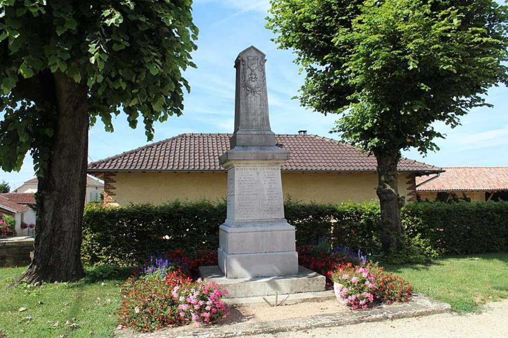 Oorlogsmonument Saint-Andr-d'Huiriat #1