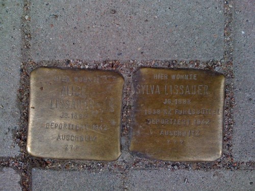 Stolpersteine Bundesstraße 25 #1