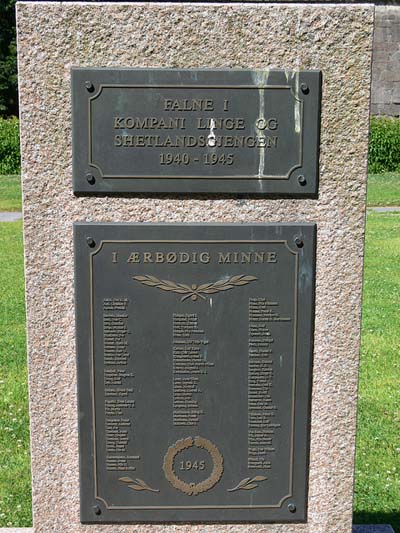 Memorial Norwegian Army 1940-1945 Akershus Festning #3