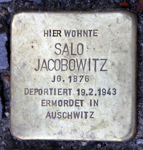 Stumbling Stones Anzengruberstraße 10 #5