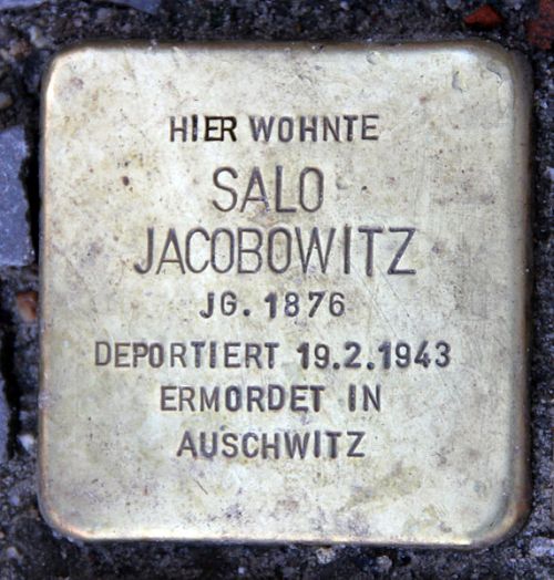 Stolpersteine Anzengruberstrae 10 #5