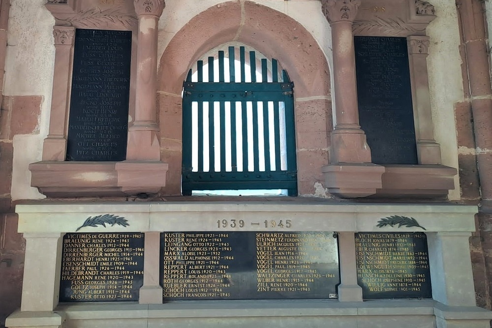 Oorlogsmonument Oberbronn #4