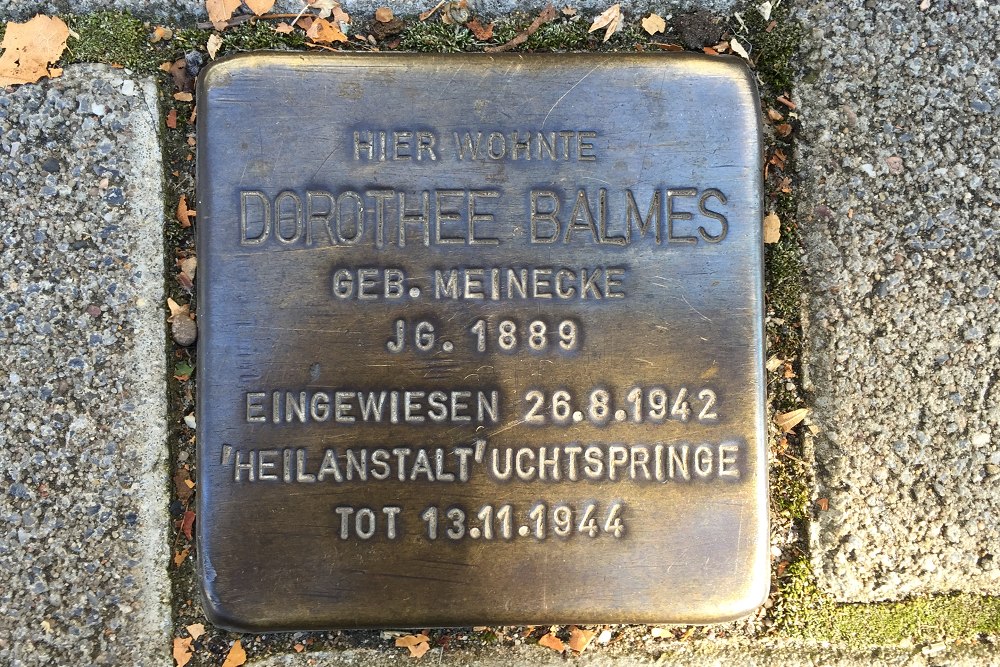 Stolperstein Fleetrade 62 #1