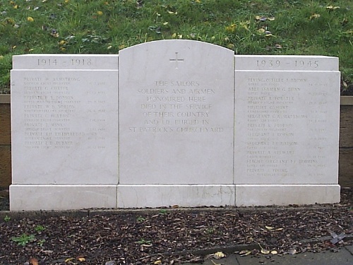 Oorlogsgraven van het Gemenebest St Patrick Churchyard and Hookergate Cemetery #1