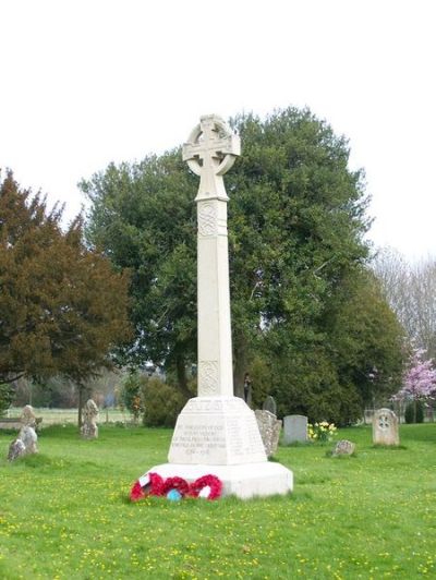 Oorlogsmonument Bishops Cannings #1