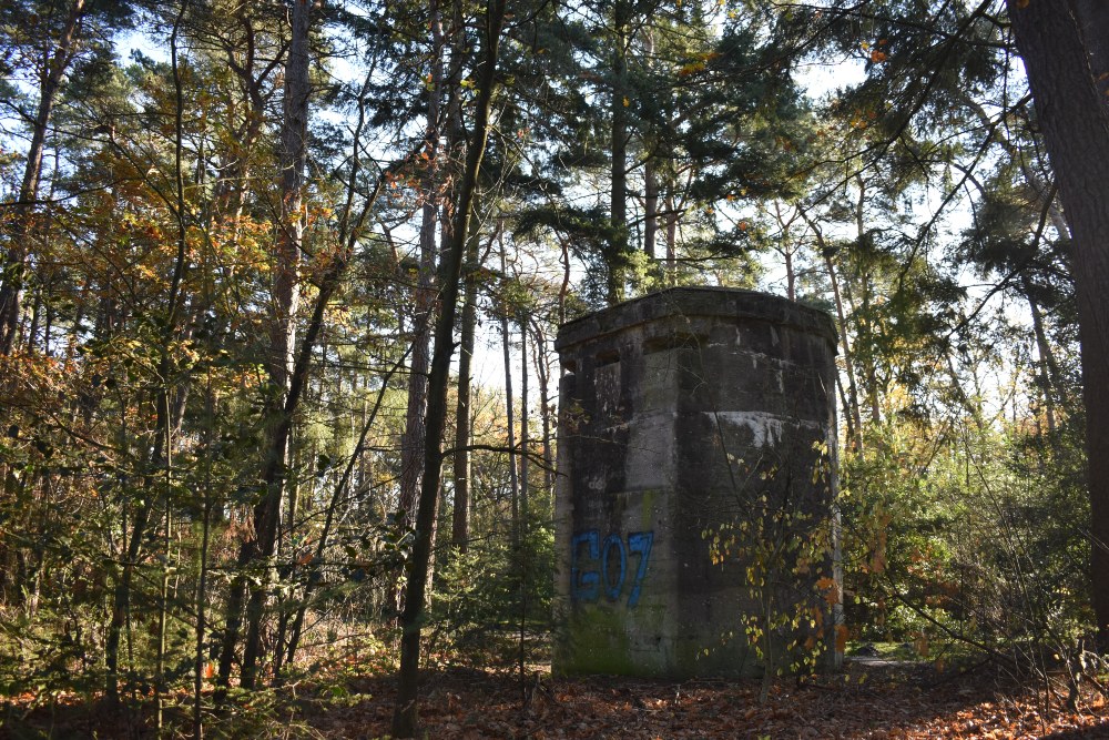 German Artillery Observation Bunker Genk #2