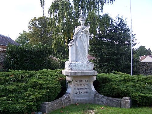 Oorlogsmonument Bonnelles #1