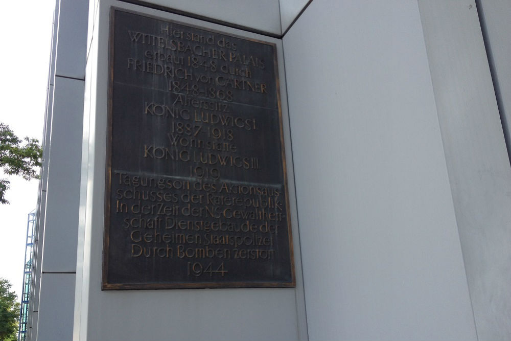 Memorial Former Gestapo Headquarters Munich