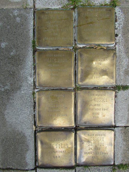 Stumbling Stones Jakordenstraße 17 #3