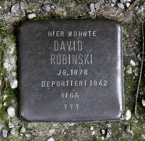Stolpersteine Lichtenberger Straße 34 #3