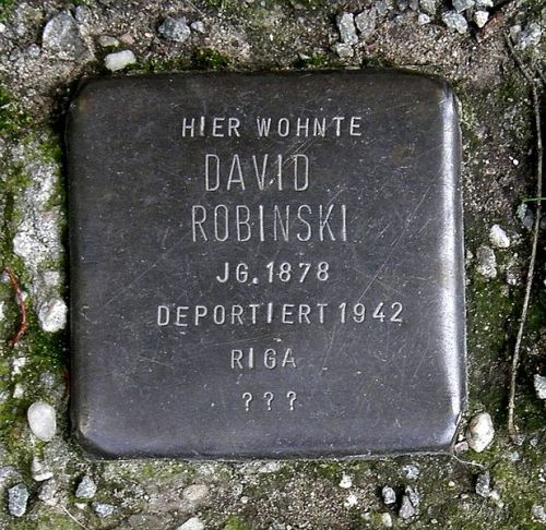 Stolpersteine Lichtenberger Strae 34 #3