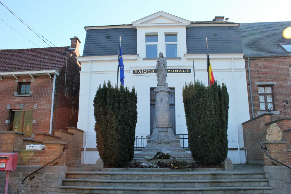 Monument Eerste Wereldoorlog Meslin-l'vque #1