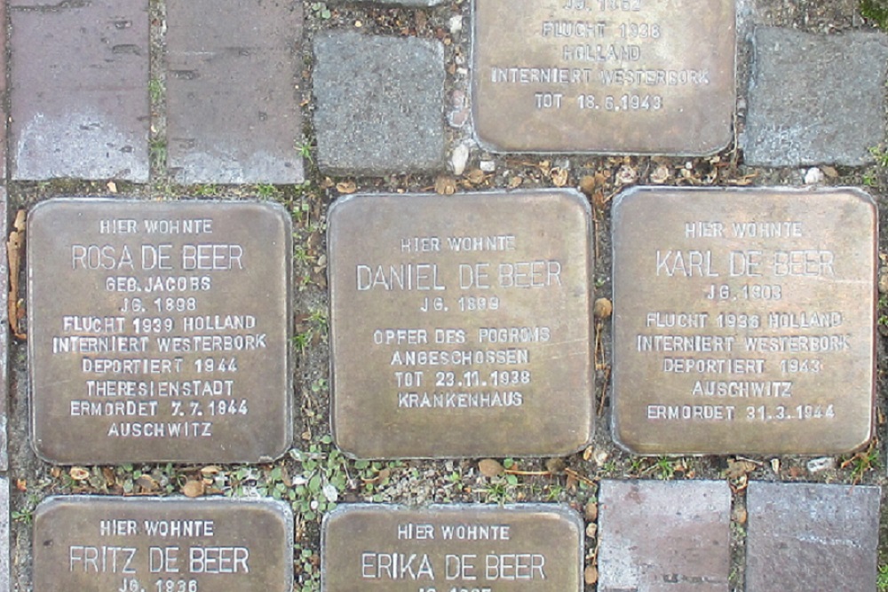 Stolpersteine Daalerstraße #3