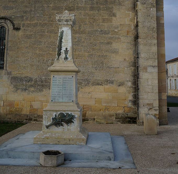 Oorlogsmonument Saint-Seurin-d'Uzet