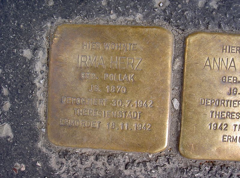 Stolpersteine Rainerstrae 2 #1