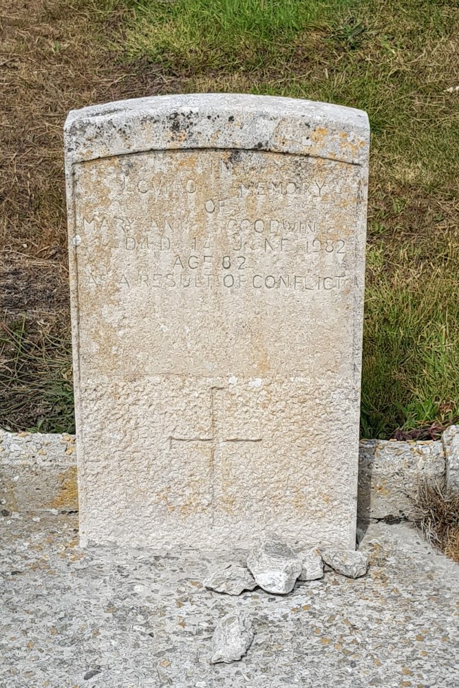 Headstone Mary Goodwin