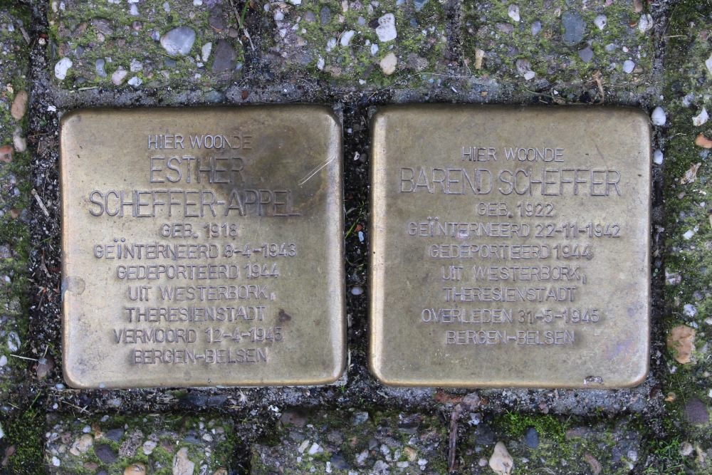 Stolpersteine Nieuwe Prinsengracht 52