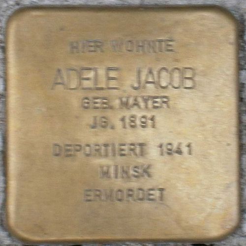 Stolpersteine Schlieperstrae 15 #2