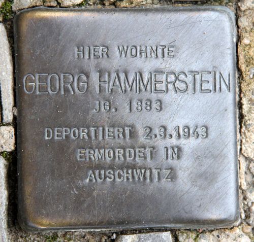 Stolpersteine Ahornstrae 3