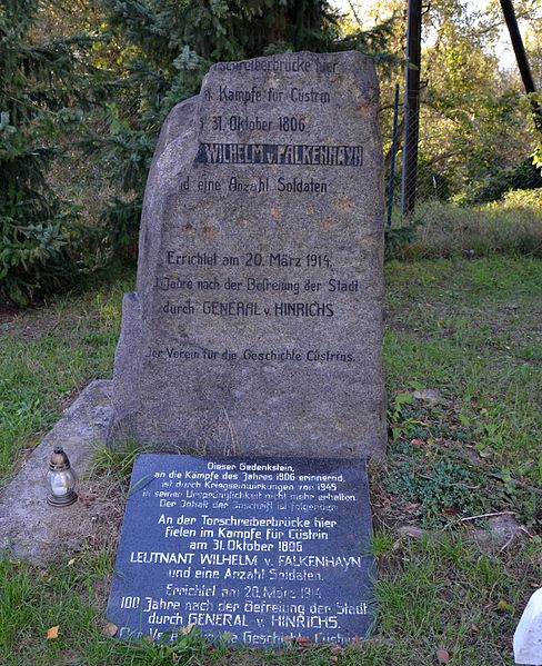 Monument Duitse Slachtoffers Kstrin