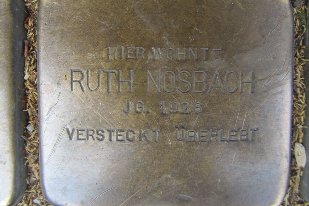 Stolpersteine Greesbergstraße 11 #3