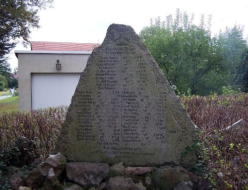 Oorlogsmonument Berbisdorf