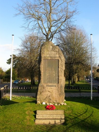 Oorlogsmonument Haywards Heath #1