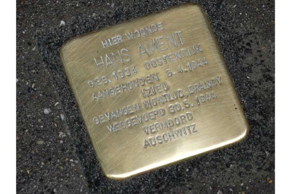 Stolperstein Lange Leemstraat 257 #3