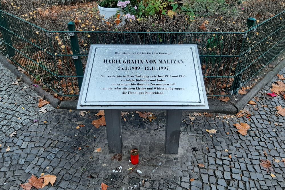 Memorial Maria Grfin von Maltzan #1