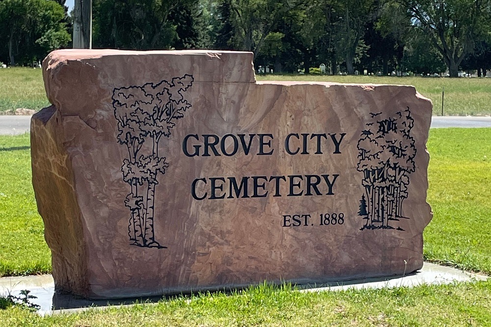 American War Graves Grove City Cemetery #3