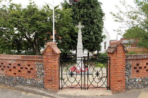 Oorlogsmonument Wroxham #3