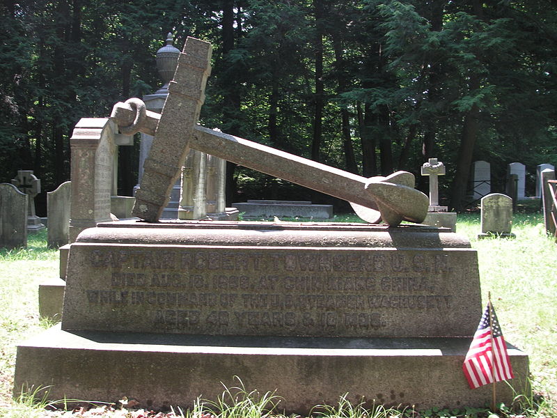 Grave of Captain Robert Townsend #1