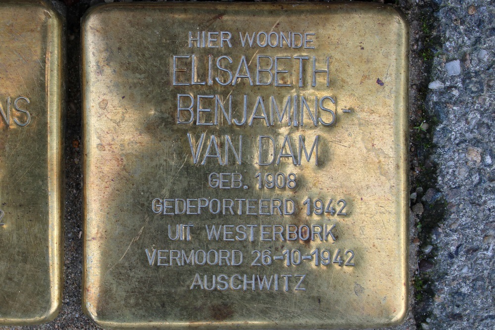 Stolpersteine Kribbestraat 39 #4