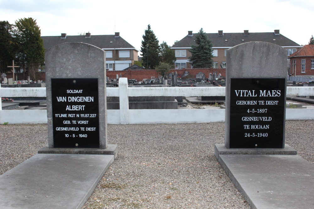 Belgische Oorlogsgraven Diest #3