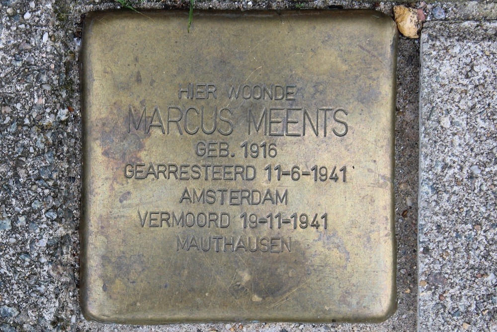 Stolperstein Vechtstraat 137