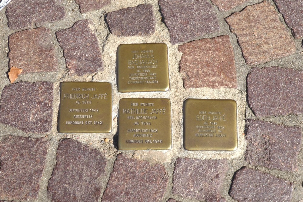 Stolpersteine Aschaffenburger Strasse 8