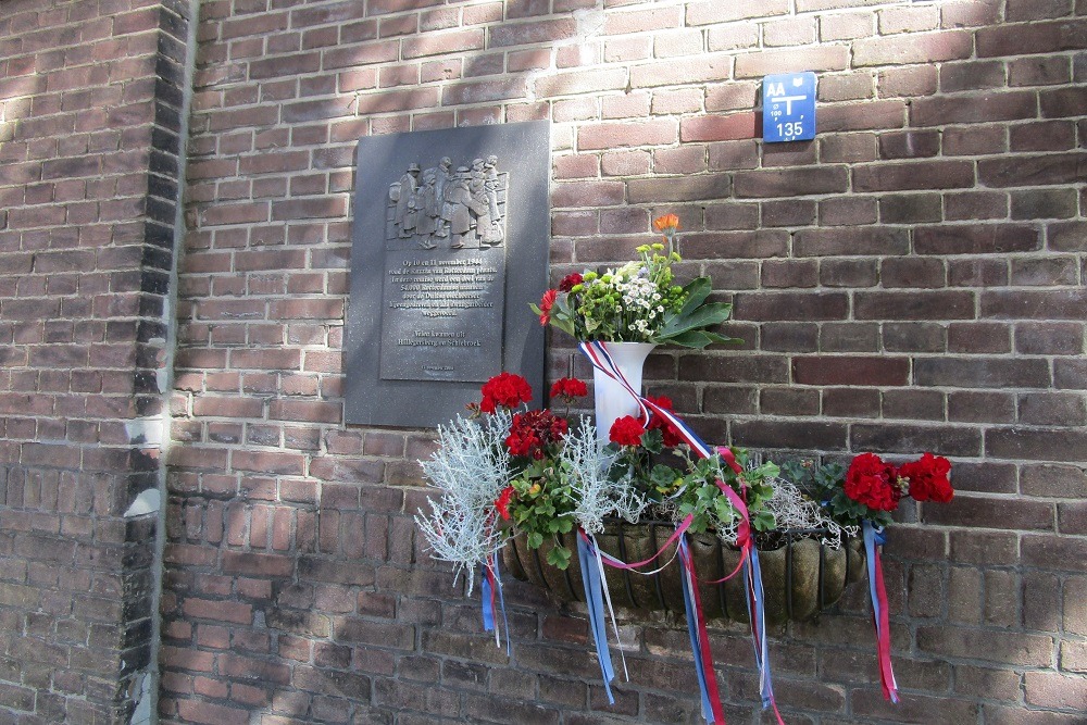 Memorial Razzia of Rotterdam RET-Depot