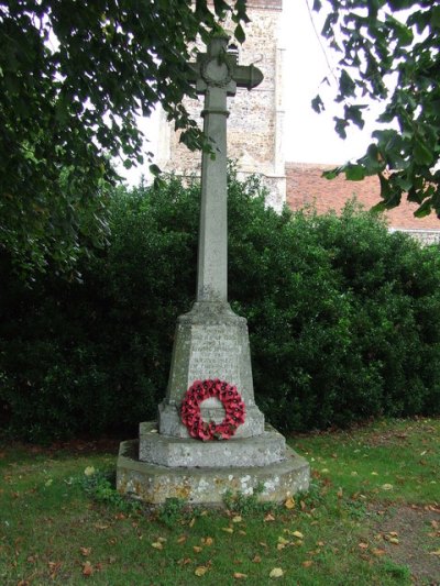 War Memorial Harkstead