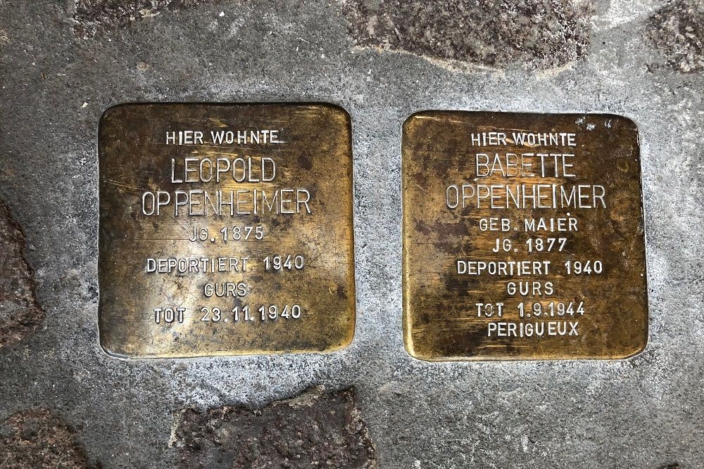 Stolpersteine Marktplatz 7 #1