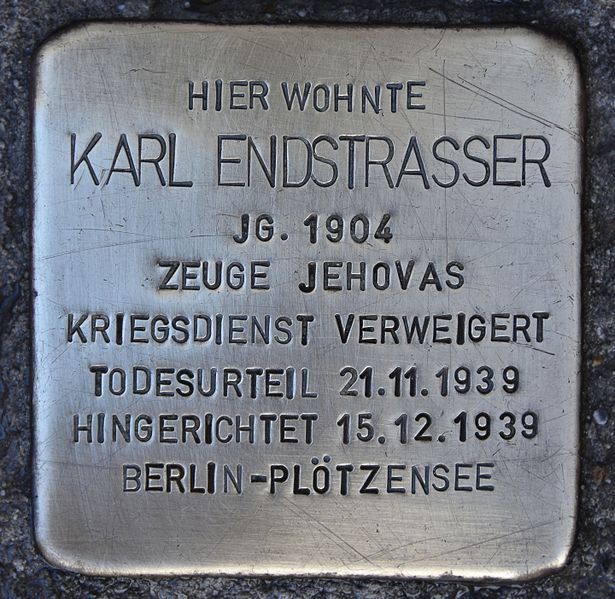 Stumbling Stone Wiener Straße 53 #1