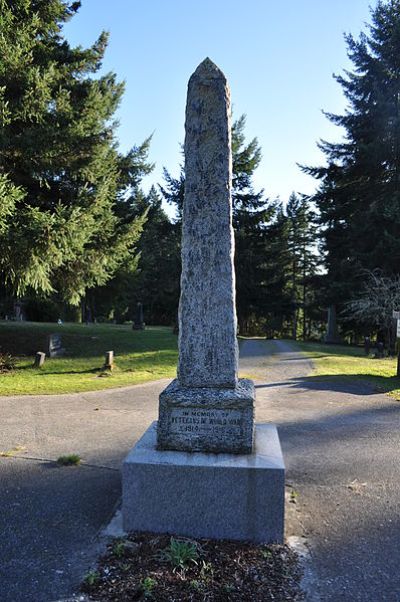 War Memorial Vashon #1