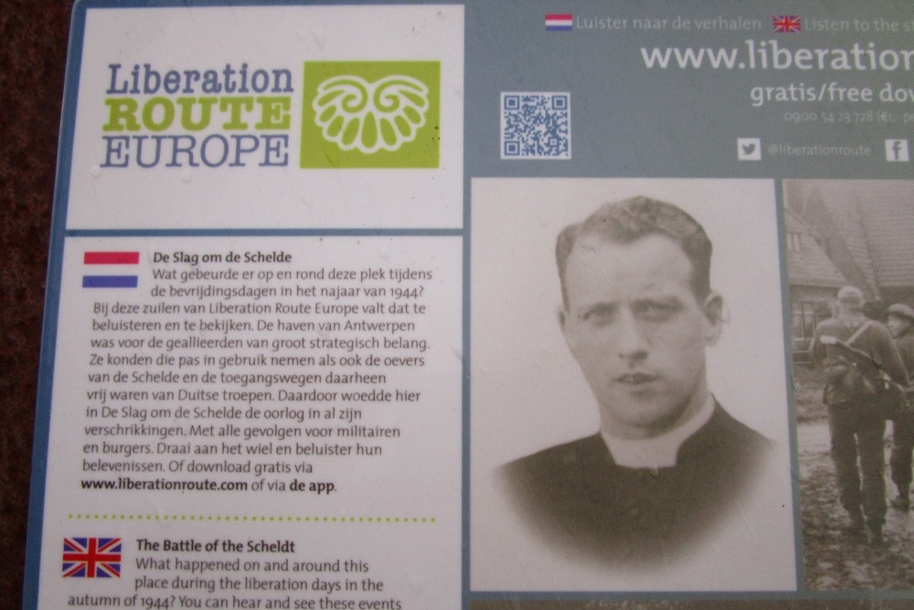 Liberation Route Marker 149: Chaplain Kock #2