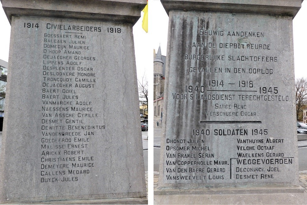 Oorlogsmonument Waregem #4