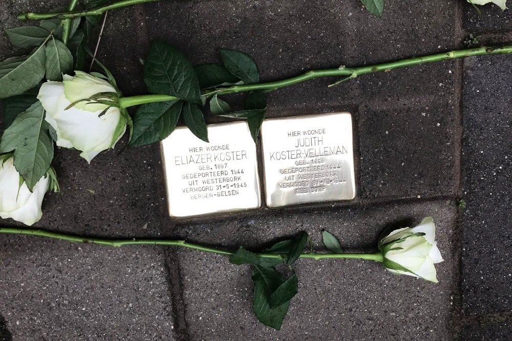 Stolpersteine Duvenvoordestraat 56