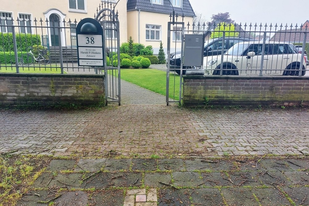 Stolperstein Bahnhofstraße 38 #3