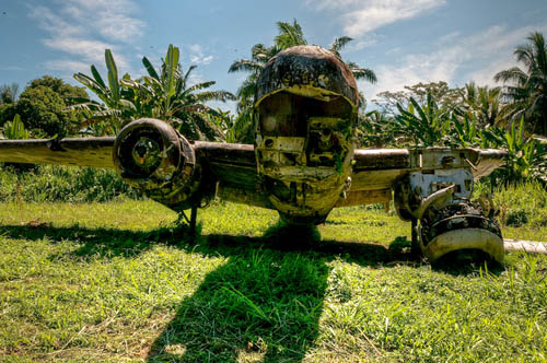 Crash Site & Wreckage B-25H-5 Mitchell 43-4513 #1