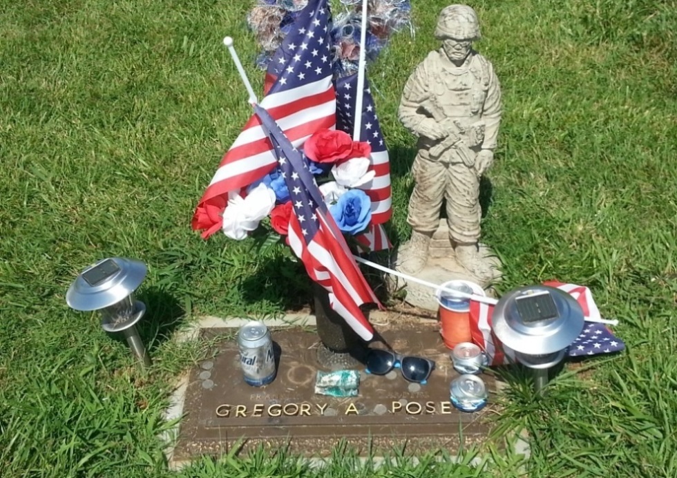 American War Grave Franklin Memorial Gardens #1