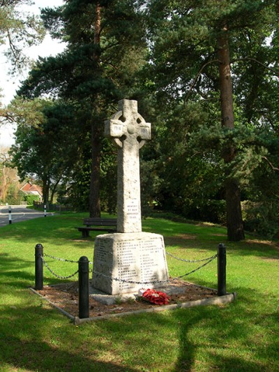 Oorlogsmonument Little Hallingbury