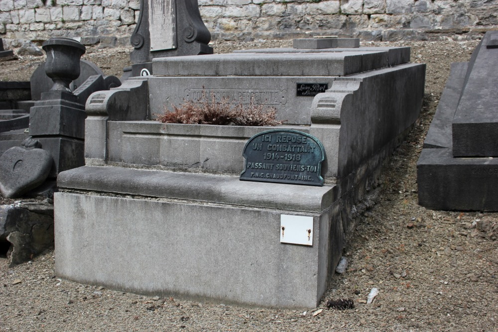 Belgische Graven Oudstrijders Chaudfontaine Oude Begraafplaats #3
